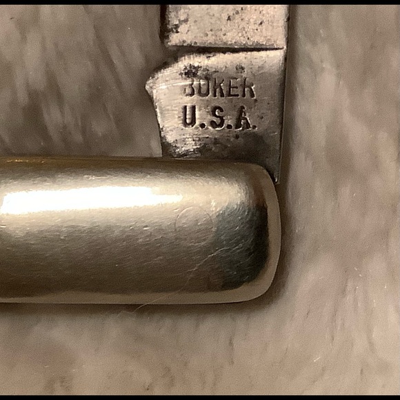 Old Vintage Boker USA 9293 Fishtail Pocket Knife - Picture 6 of 7